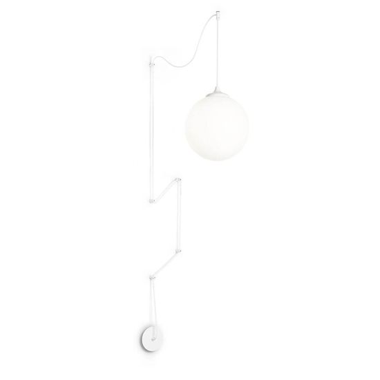 Ideal Lux BOA Pendelleuchte E27 ⌀300mm dimmbar Weiss 160863