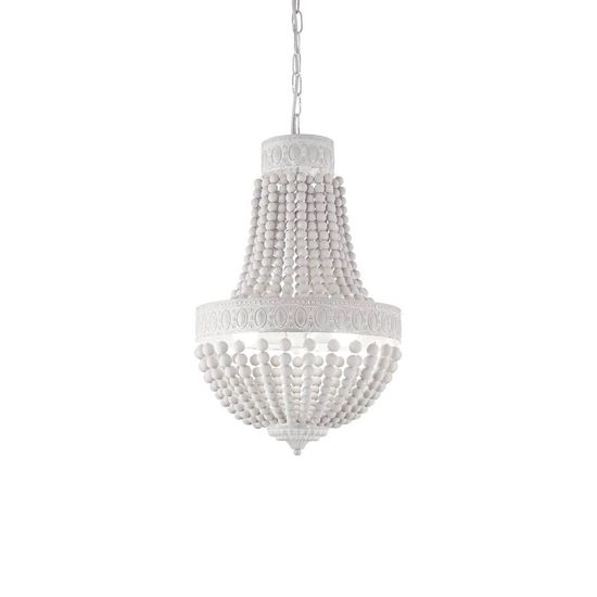 Ideal Lux MONET Pendelleuchte E14 5-fach ⌀400mm dimmbar Weiss 162737