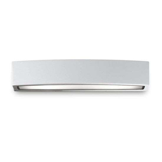 Ideal Lux ANDROMEDA Wandleuchte E27 2-fach dimmbar Grau IP55 163543