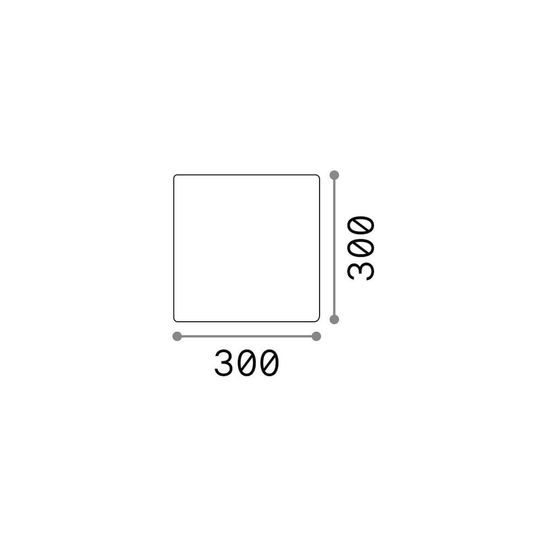 Ideal Lux LUNA Stehleuchte E27 dimmbar Weiss IP44 191577