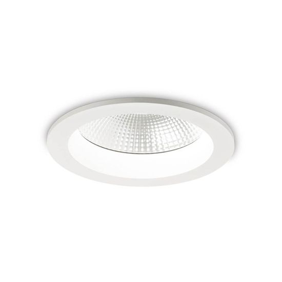 Ideal Lux BASIC LED Einbauleuchte 30W ⌀183mm Weiss neutralweiss 193380