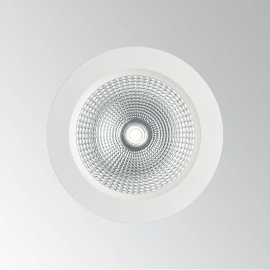 Ideal Lux BASIC LED Einbauleuchte 30W ⌀183mm Weiss warmweiss 193489