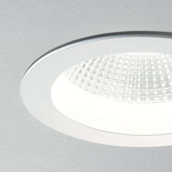 Ideal Lux BASIC LED Einbauleuchte 30W ⌀183mm Weiss warmweiss 193489