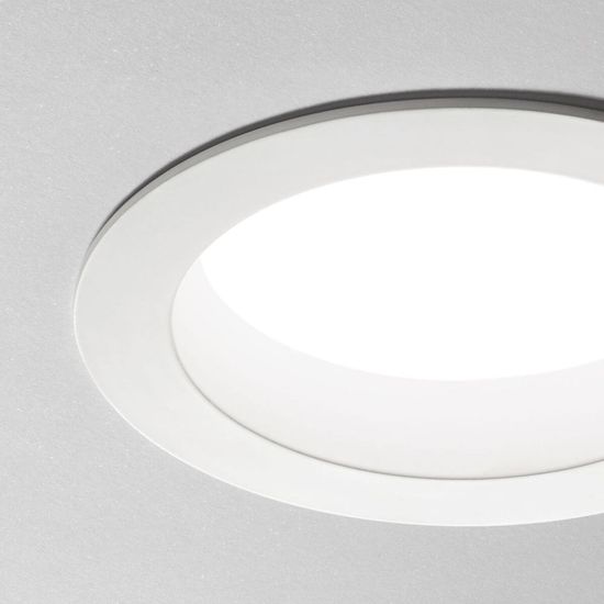 Ideal Lux BASIC LED Einbauleuchte 30W ⌀183mm Weiss warmweiss 193540