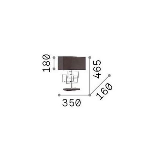 Ideal Lux LUXURY Tischleuchte E27 Messing 201115