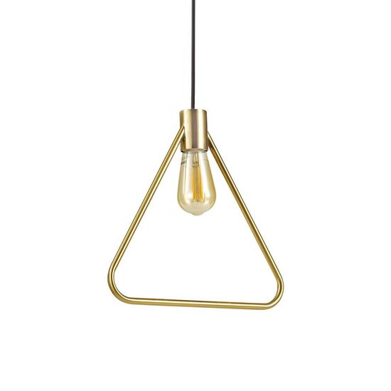 Ideal Lux ABC Pendelleuchte E27 dimmbar Messing 207834