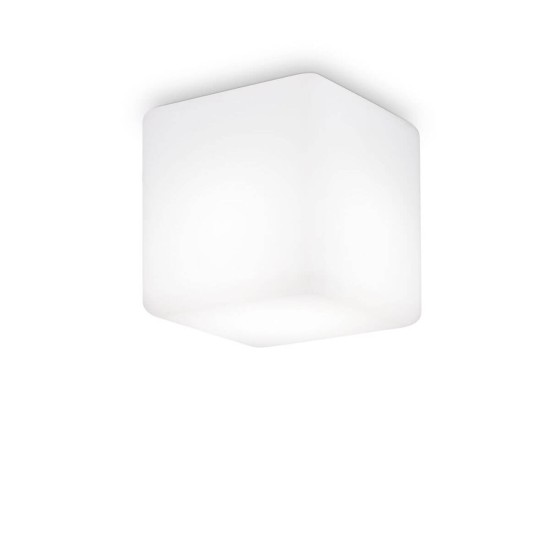 Ideal Lux LUNA Deckenleuchte E27 dimmbar Weiss IP44 213194