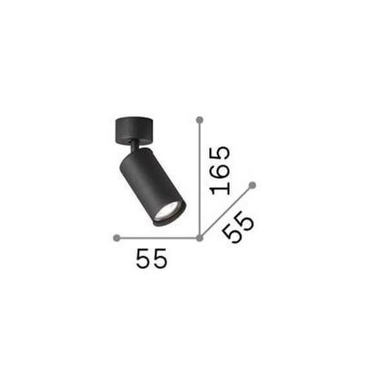 Ideal Lux DYNAMITE GU10 Deckenleuchte ⌀55mm dimmbar Messing warmweiss 244662