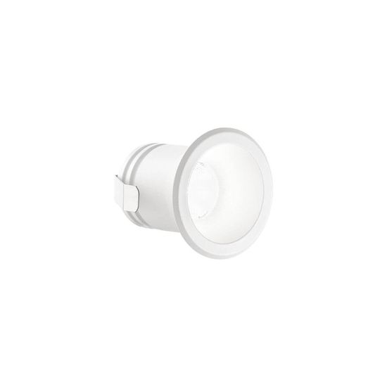 Ideal Lux VIRUS LED Einbauleuchte 3W ⌀40mm Weiss warmweiss 244808