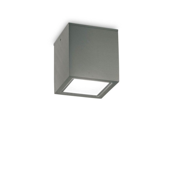 Ideal Lux TECHO Deckenleuchte GU10 dimmbar Anthrazit IP54 251516