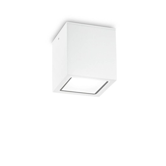 Ideal Lux TECHO Deckenleuchte GU10 dimmbar Weiss IP54 251523