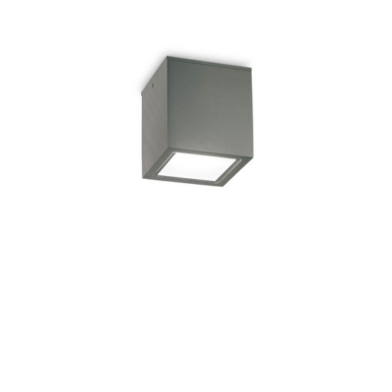 Ideal Lux TECHO Deckenleuchte GU10 dimmbar Anthrazit IP54 251554