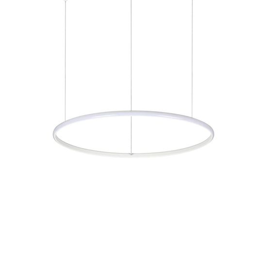 Ideal Lux HULAHOOP LED Pendelleuchte 31W ⌀610mm Weiss warmweiss 258775