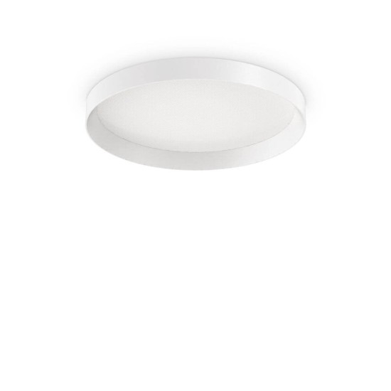 Ideal Lux FLY LED Deckenleuchte 26W ⌀450mm Weiss IP40 neutralweiss 270296