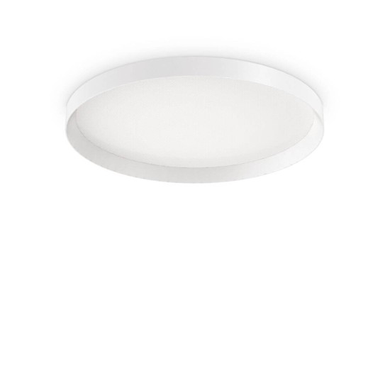 Ideal Lux FLY LED Deckenleuchte 53W ⌀600mm Weiss IP40 neutralweiss 270319