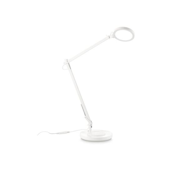 Ideal Lux FUTURA LED Tischleuchte 12,5W dimmbar Weiss neutralweiss 272078