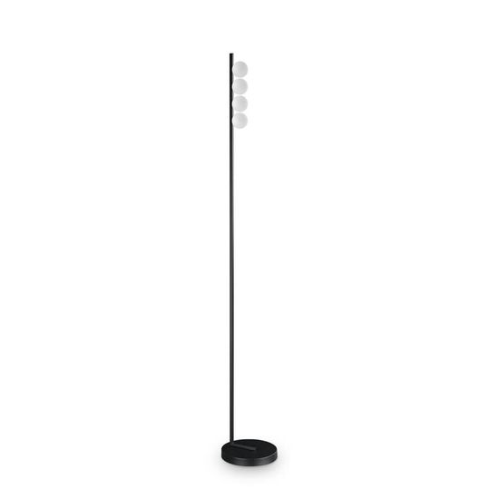 Ideal Lux PING PONG LED Stehleuchte 4x 4x12W Schwarz warmweiss 313313