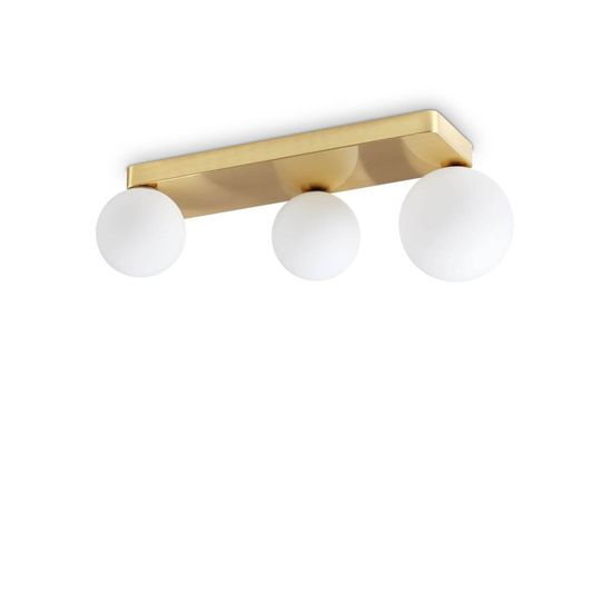 Ideal Lux PENTA G9 Deckenleuchte 3x dimmbar Gold warmweiss 314822