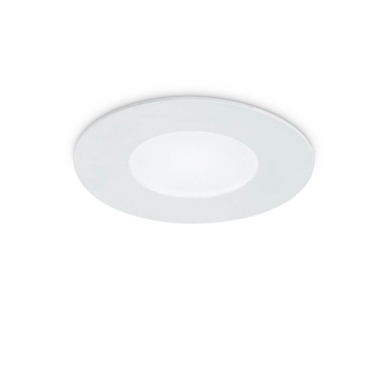 Ideal Lux CHILL LED Einbauleuchte 7W ⌀90mm Weiss warmweiss 316772