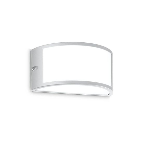 Ideal Lux REX-1 Wandleuchte E27 dimmbar Grau IP44 322735