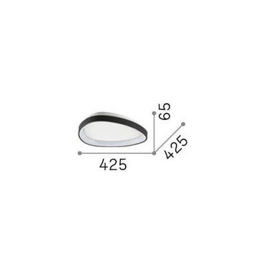 Ideal Lux GEMINI LED Deckenleuchte 23W ⌀425mm Messing warmweiss 328034