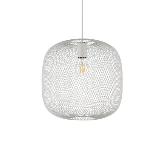 Ideal Lux NET Pendelleuchte E27 ⌀340mm dimmbar Weiss 328133