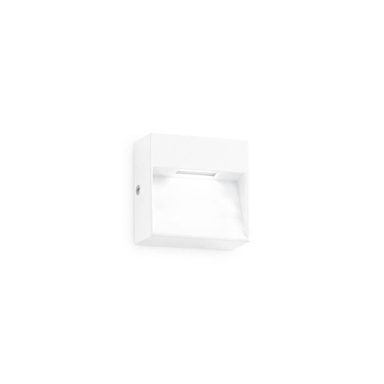 Ideal Lux DEDRA LED Wandleuchte 1,5W Weiss IP65 warmweiss 328638