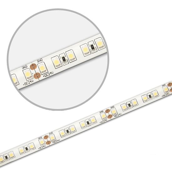 ISOLED LED SIL830 Flexband Streifen, 24V, 9,6W, IP66, warmweiß, 120 LED/m