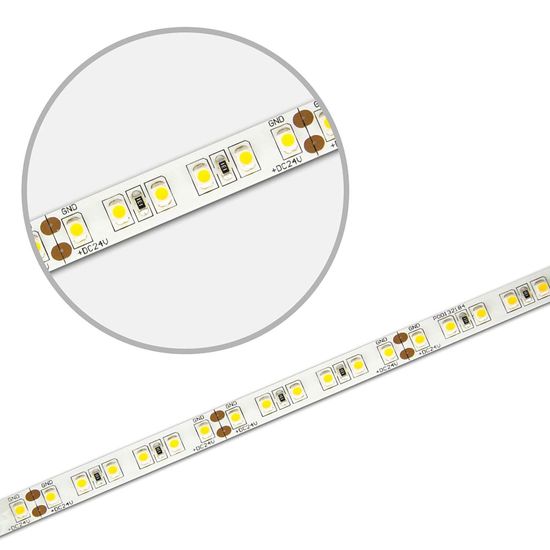 ISOLED LED SIL825 Flexband Streifen, 24V, 9,6W, IP20, warmweiß, 120 LED/m