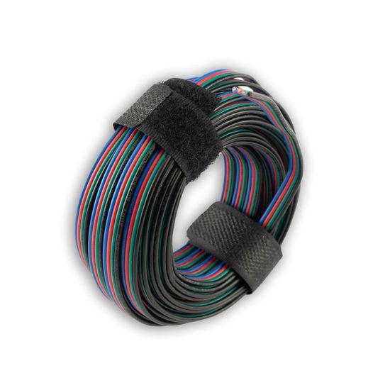 ISOLED Kabel RGB 10m Rolle 4-polig 0.50mm2 H03VH-H AWG20