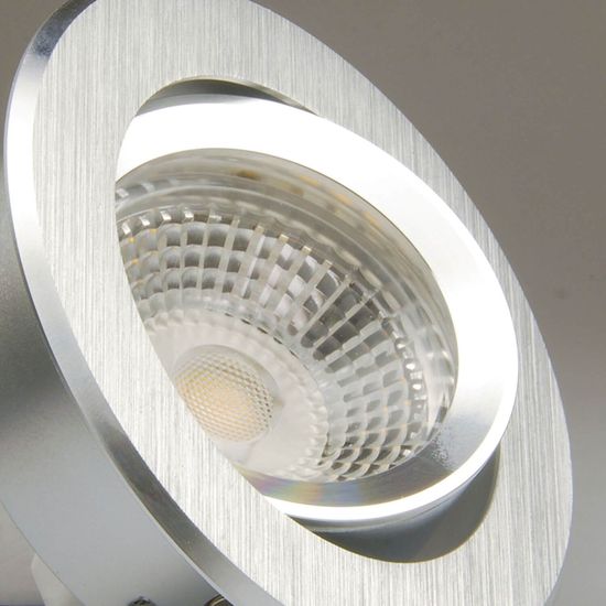 ISOLED GU10 LED Strahler 6W GLAS-COB, 70°, neutralweiß, dimmbar