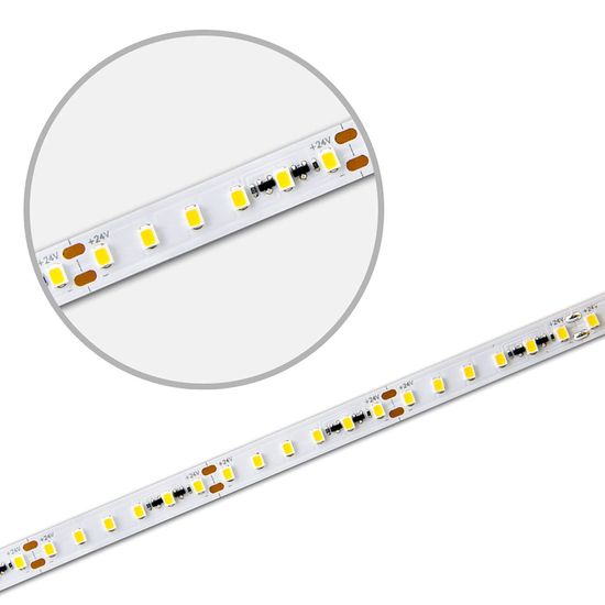 ISOLED LED CRI930 CC Flexband Streifen, 24V, 12W, IP20, warmweiß, 15m Rolle, 120 LED/m