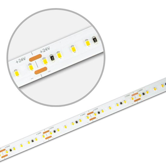 ISOLED LED CRI930 Linear10 Flexband Streifen, 24V, 6W, IP20, warmweiß, 180 LED/m