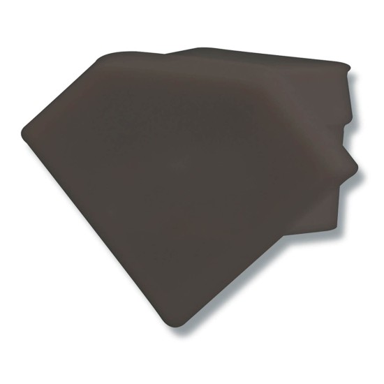 ISOLED Endkappe EC41B schwarz für Profil CORNER11, 1 STK