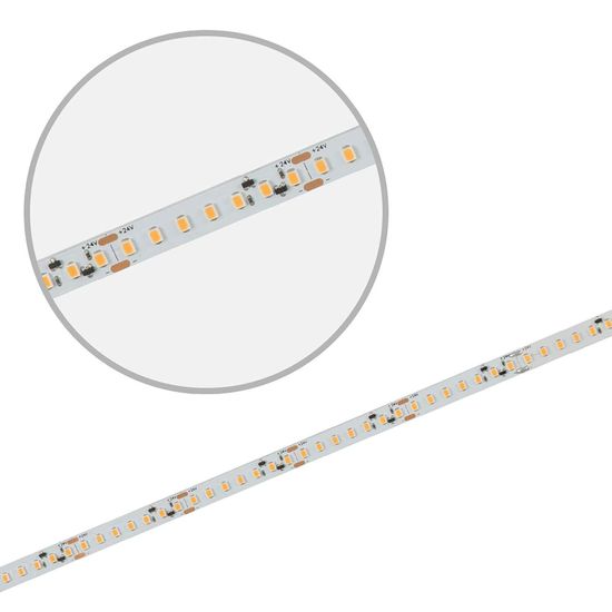 ISOLED LED CRI940 Vollspektrum Linear Flexband Streifen, 24V, 14W, IP20, neutralweiß, 160 LED/m