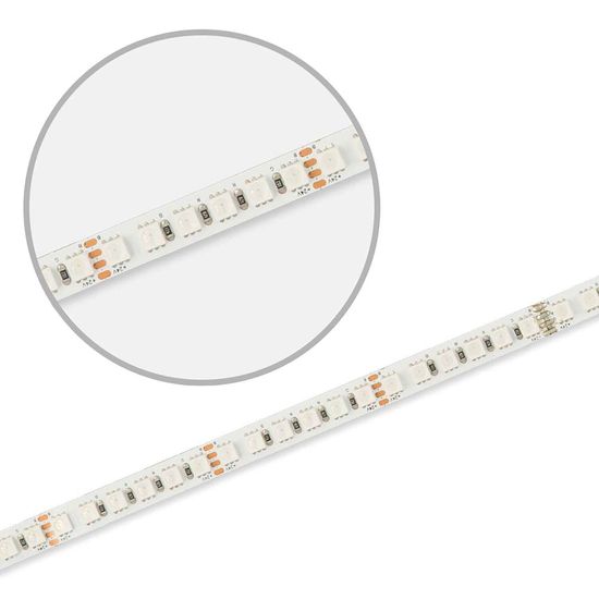 ISOLED LED RGB Linear10 Flexband Streifen, 24V, 12W, IP20, 120 LED/m