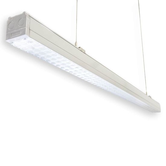 ISOLED FastFix LED Linearleuchte S, IP40, 1,5m, 25-75W, 4000K, 90°, 1-10V dimmbar