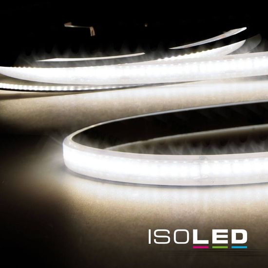 ISOLED LED AQUA CRI940 Linear 48V Flexband Streifen, 8W, IP68, neutralweiß, 30 Meter, 240 LED/m