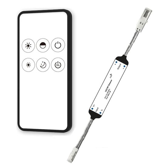 ISOLED LED Funk PWM-Dimmer MiniAMP inkl. Fernbedienung, 12-24V DC, 3A