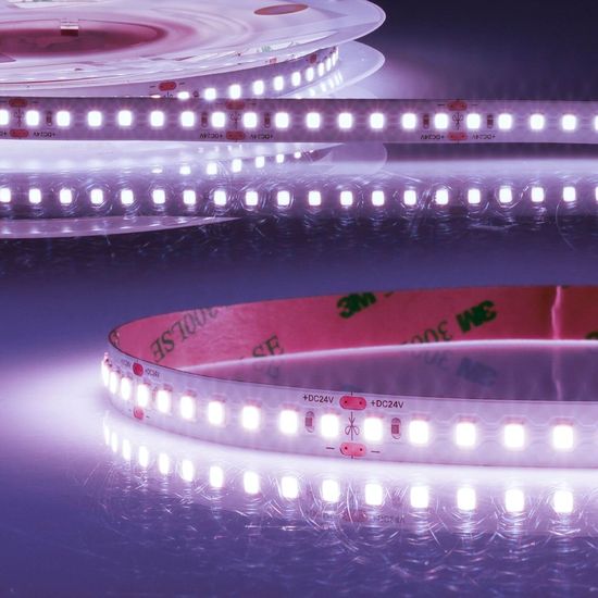 ISOLED LED CRI Food Flexband Streifen Vegetable, 24V, 14,4W, IP54 Nano beschichtet, 130 LED/m