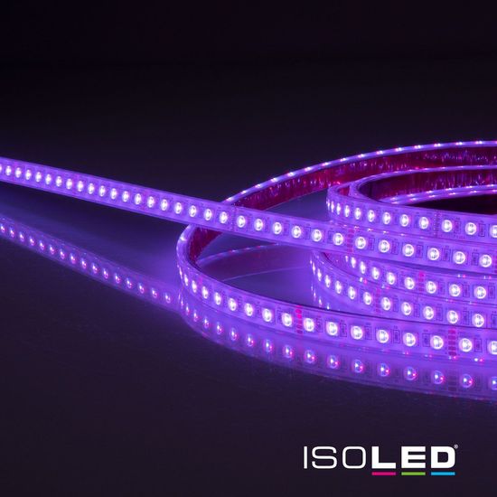 ISOLED LED AQUA RGB+WW Flexband Streifen, 24V, 19W, IP68, 96 LED/m