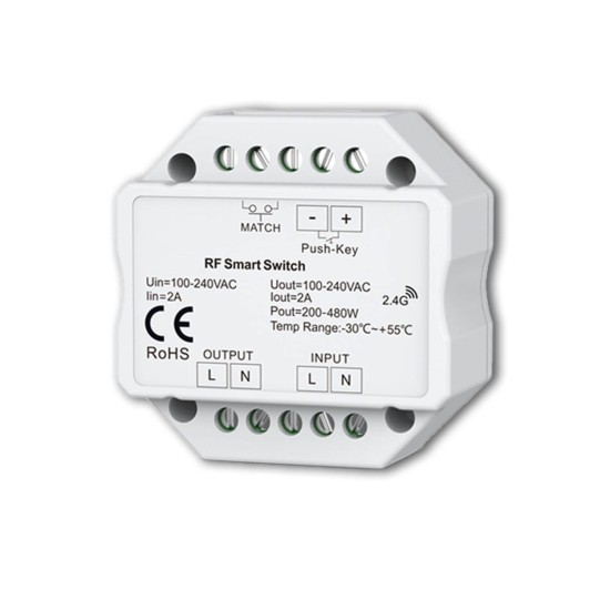 ISOLED Sys-Pro + Zigbee 3.0 Push/Funk Switch, 230V AC, 360 VA