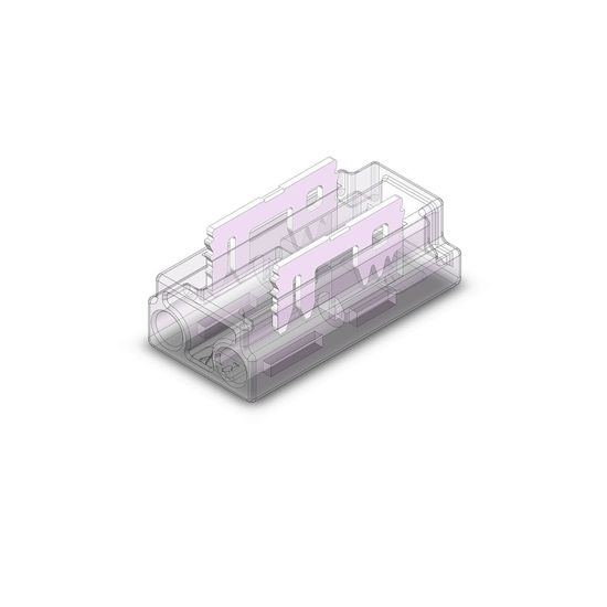 ISOLED Kontakt-Kabelanschluss (max. 4A) K2-25 für 2-pol. IP20 Flexstripes 5mm