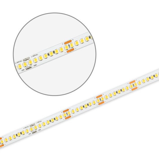 ISOLED LED HEQ930 Flexband High Bright, 48V DC, 22W, IP20, 3000K, 140lm/W, 5m Rolle, 240 LED/m