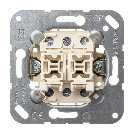 JUNG 509U Wippschalter Einsatz Universal Doppel-Wechsel