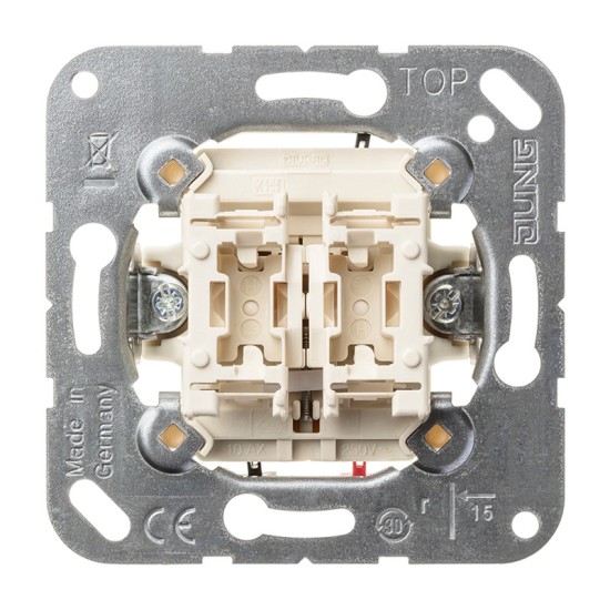 JUNG 509VU Jalousie-Wippschalter Einsatz 10AX 250V