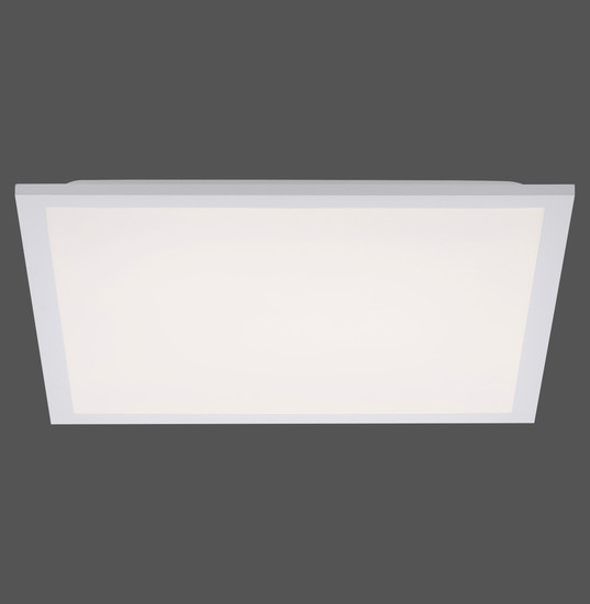 JUST LIGHT FLAT LED Deckenleuchte Warmweiss 17W Weiß 12201-16