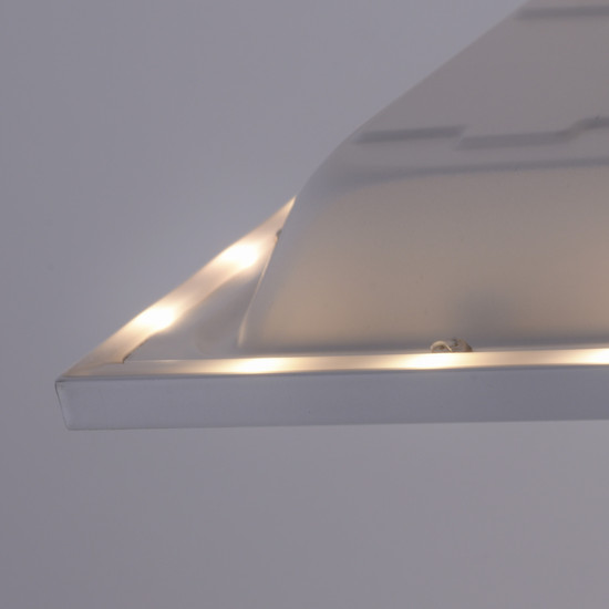 JUST LIGHT FLAT LED Deckenleuchte Warmweiss 17W Weiß 12201-16