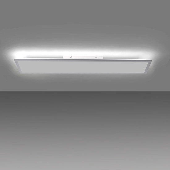 JUST LIGHT FLAT LED Deckenleuchte Warmweiss 19W Weiß 12204-16