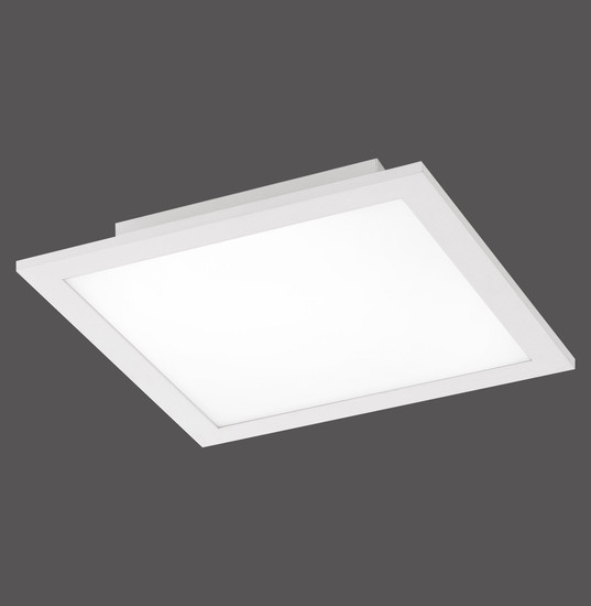 JUST LIGHT FLAT LED Deckenleuchte Steuerbare Lichtfarbe 17W Weiß 14530-16